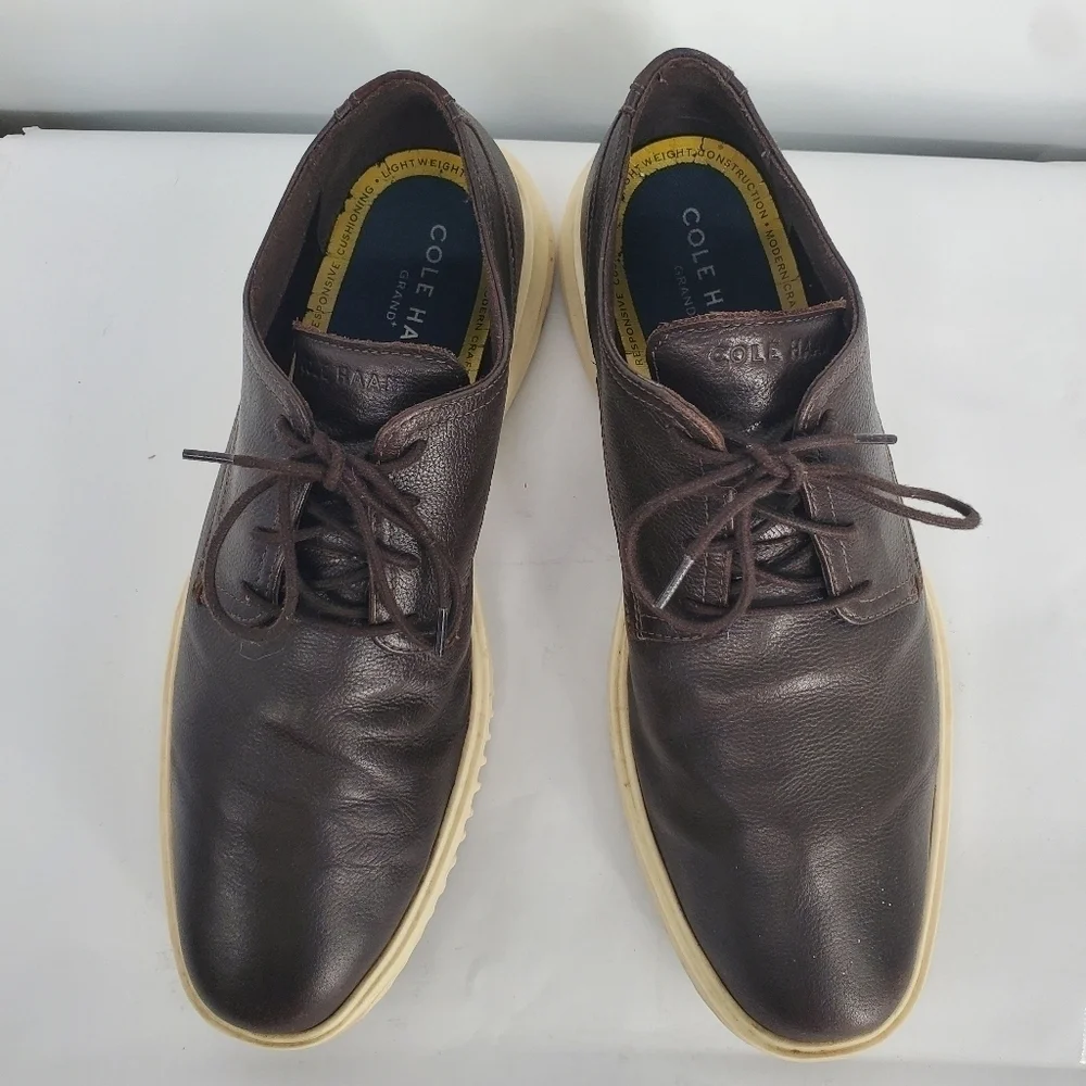 Cole Haan Shoe  Men's 12 M Grand+ Plain Toe Oxford Golf C36982